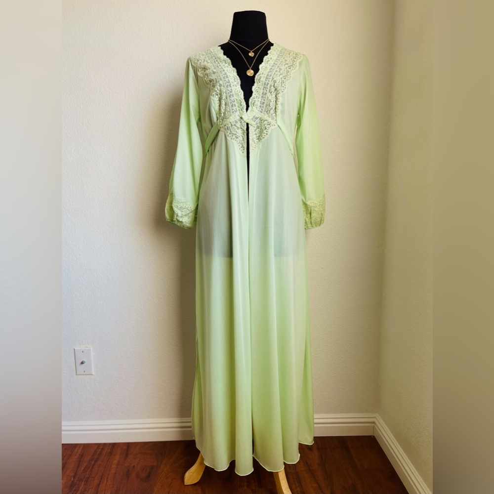 Peppermint Green Long Nightgown